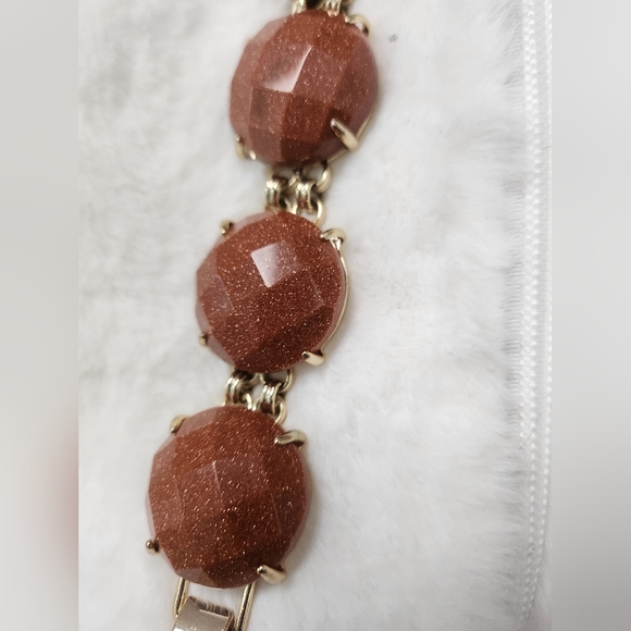 Kendra Scott Cassie Bracelet Goldstone - Picture 3 of 6